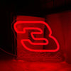 Dale Earnhardt Nascar Neon Tribute Sign