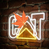 CAT Sexy Woman LED Neon Sign