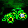 John Deere Tractor Busch Light Beer Neon Sign