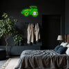 John Deere Tractor Busch Light Beer Neon Sign