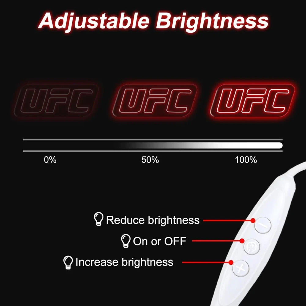 UFC Neon Wall Decor Light