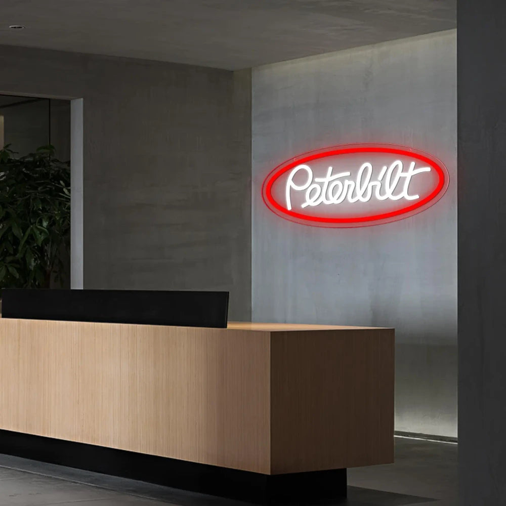 Peterbilt LED Neon Sign