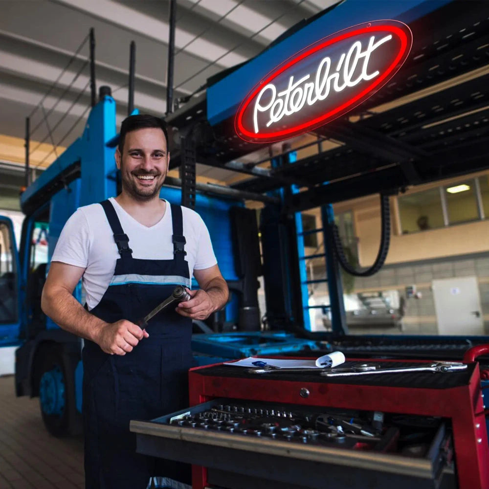 Peterbilt LED Neon Sign