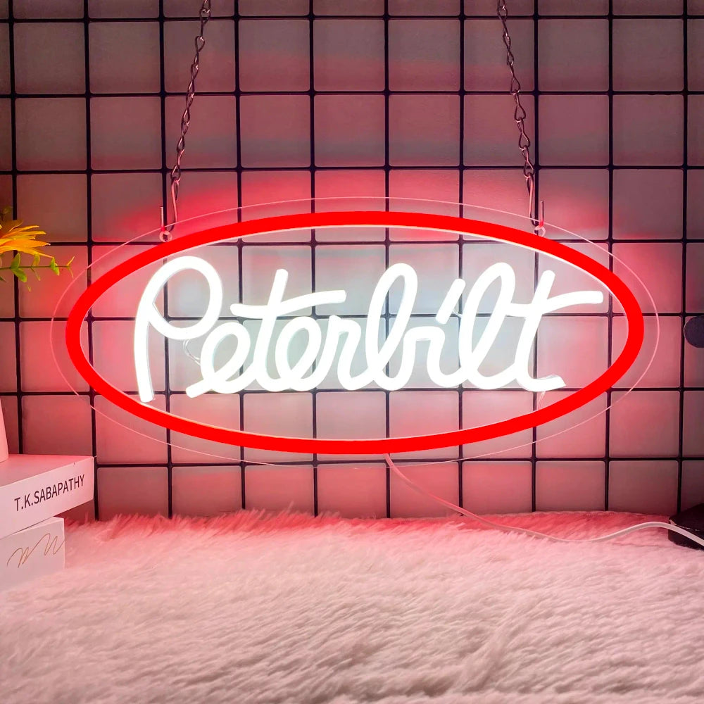 Peterbilt LED Neon Sign