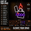 Zippo Lighter Neon Wall Sign