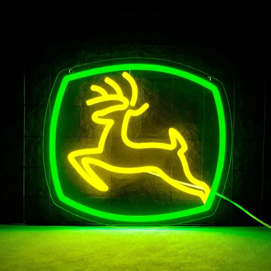 John Deere Neon Sign