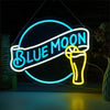 Blue Moon Beer LED Neon Sign