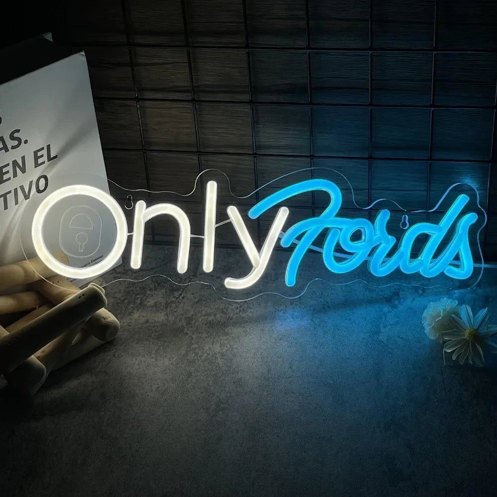Only Fords LED Neon Sign