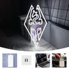 Skyrim Video Game Dragon Gamer Neon Sign