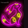 Umbreon Pokemon LED Neon Sign