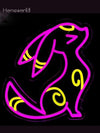 Umbreon Pokemon LED Neon Sign