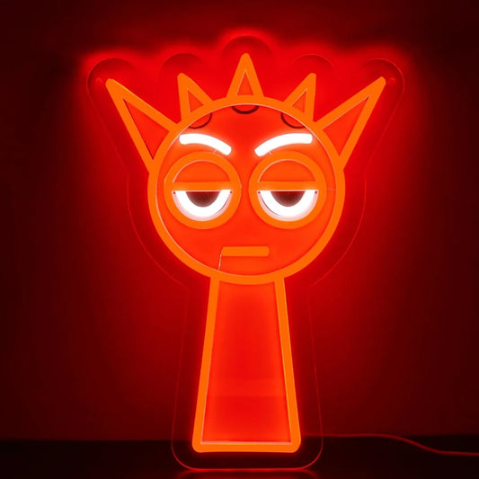 Sprunki Video Game LED Neon Sign