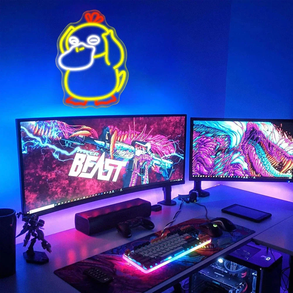 Pokemon Psyduck LED Neon Light