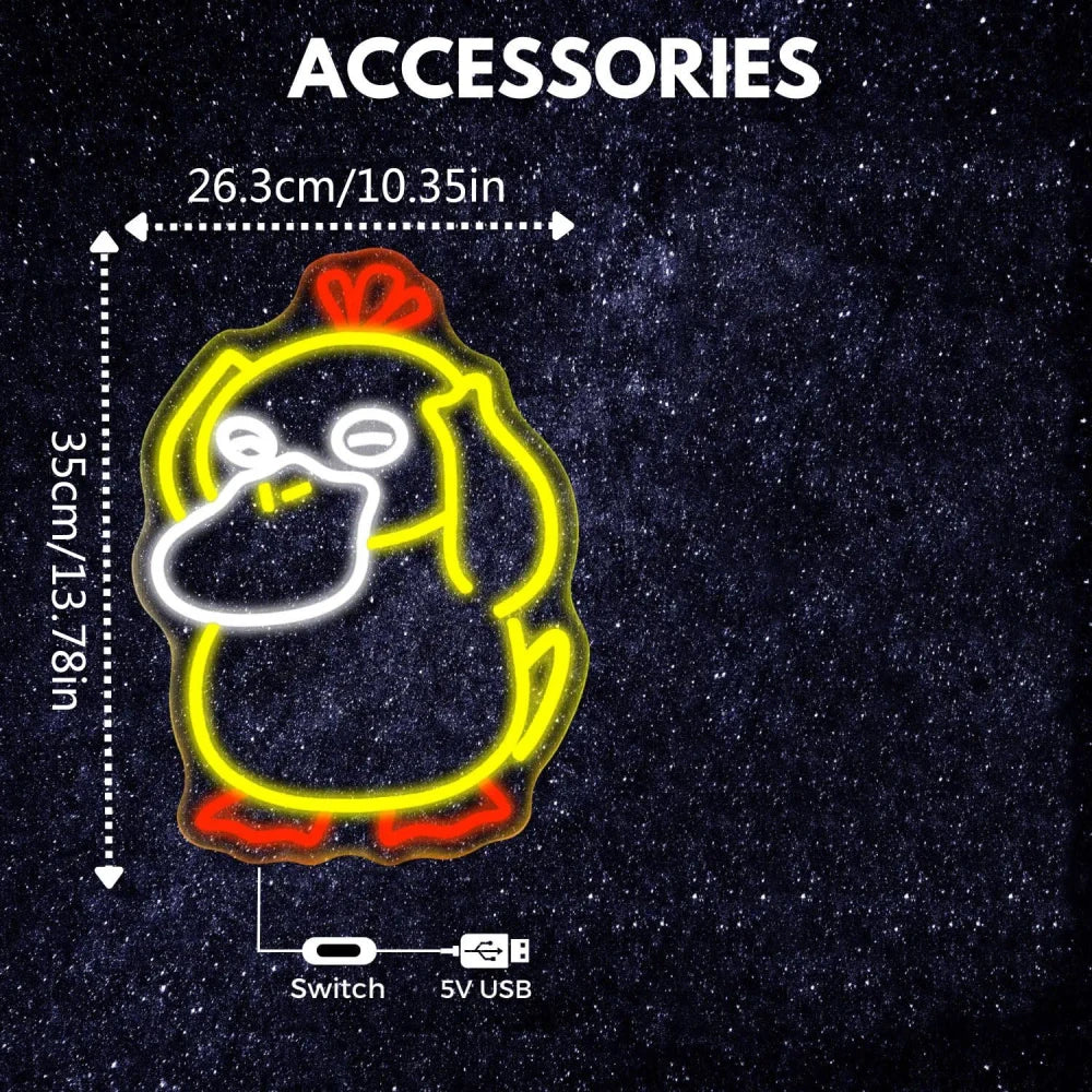 Pokemon Psyduck LED Neon Light