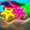 Colorful Umbreon Pokemon Neon Light