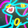 Colorful Umbreon Pokemon Neon Light