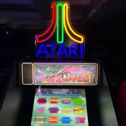 Atari Video Game Neon LED Light