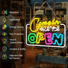 LED Neon Come In We're Open Sign