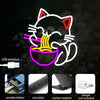 Fortune Cat Ramen Neon Sign