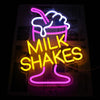 Milk Shake Ice Cream Neon Sign