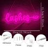 Eyelash Lashes Nails Salon LED Neon Sign