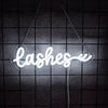 Eyelash Lashes Nails Salon LED Neon Sign