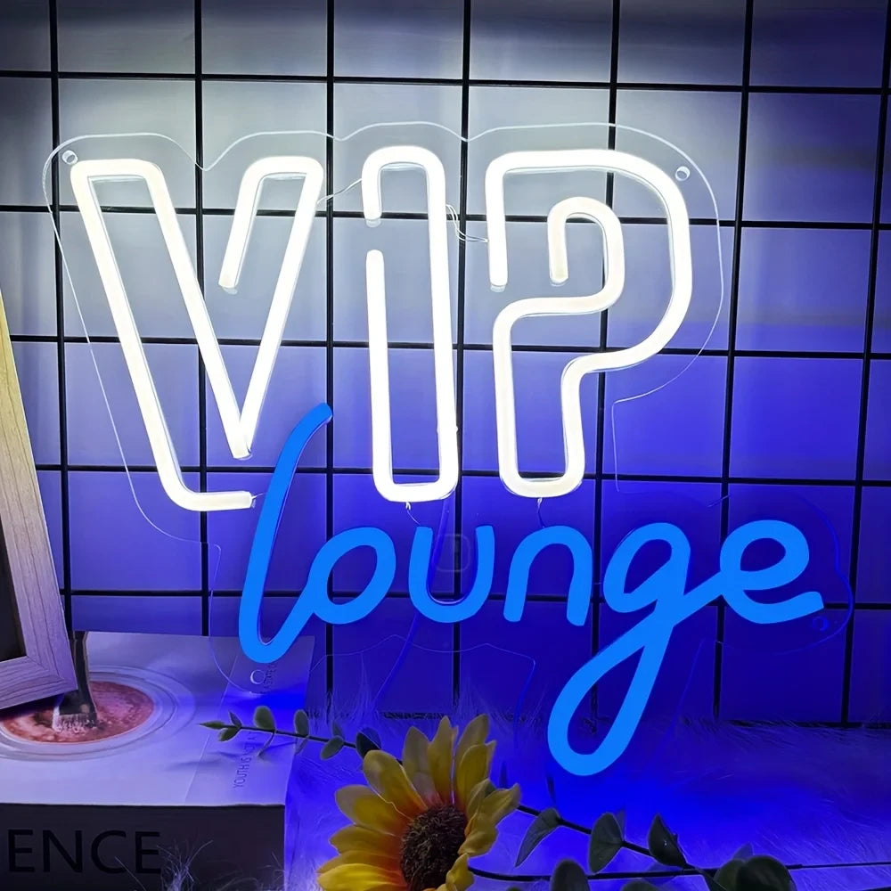 VIP Lounge Neon Sign