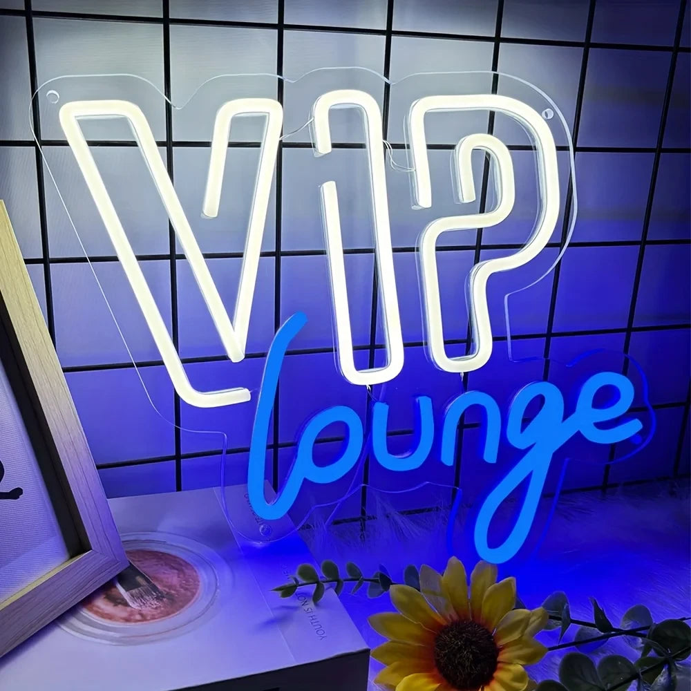 VIP Lounge Neon Sign