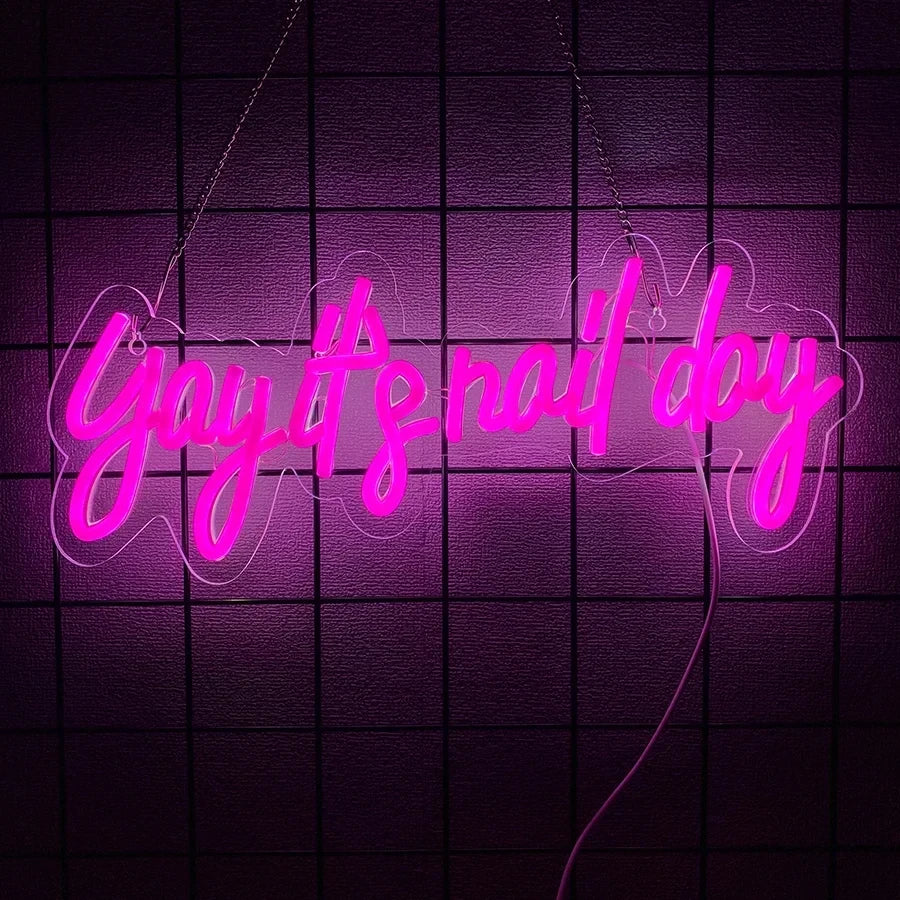 Various Beauty Salon Neon Signs - Brows, Lashes, Waxing, Nails