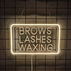 Various Beauty Salon Neon Signs - Brows, Lashes, Waxing, Nails