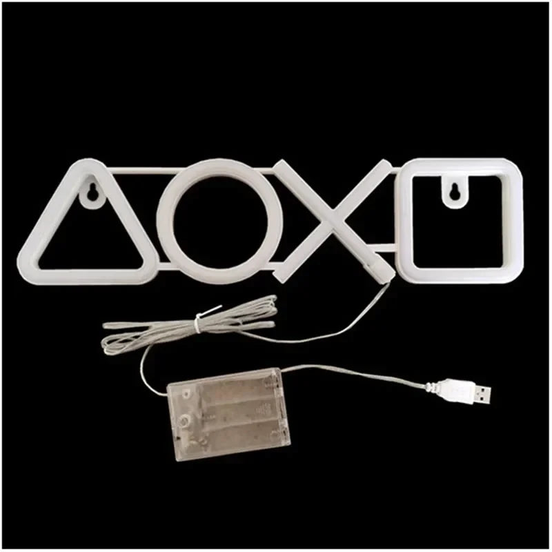 Playstation PS Video Game Gamer Room Neon Sign