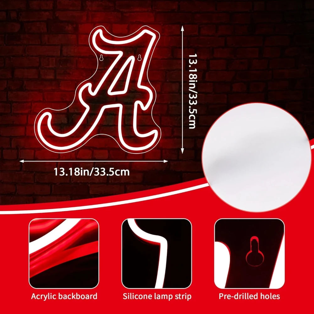 University of Alabama Roll Tide LED Neon Sign