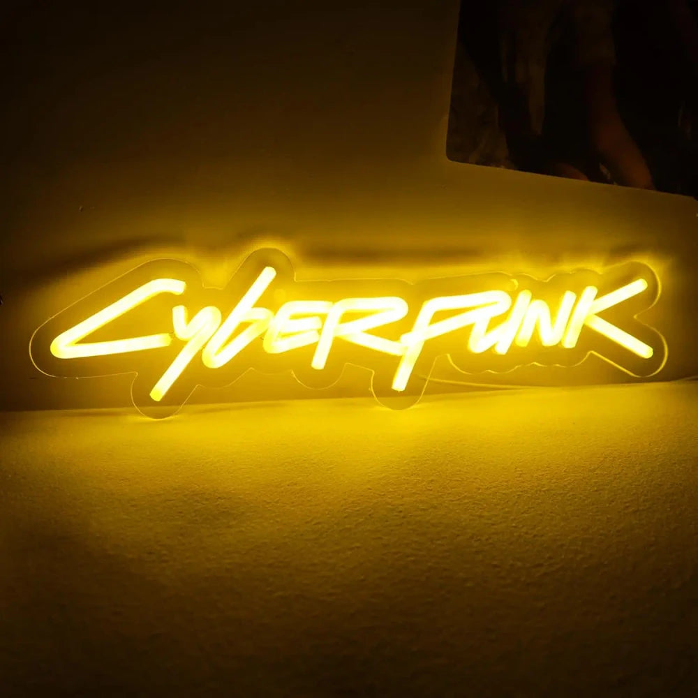 Cyberpunk Gaming Neon Sign