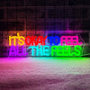 It's Okay To Feel All The Feels Neon Sign