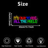 It's Okay To Feel All The Feels Neon Sign