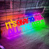 It's Okay To Feel All The Feels Neon Sign