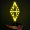 Custom Sims Plumbob Neon Sign