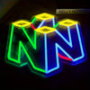Nintendo 64 Video Game Gamer USB Powered Neon Sign