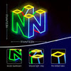 Nintendo 64 Video Game Gamer USB Powered Neon Sign