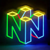 Nintendo 64 Video Game Gamer USB Powered Neon Sign