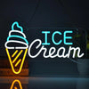 Various Ice Cream Shop LED Neon Sign