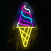 Various Ice Cream Shop LED Neon Sign