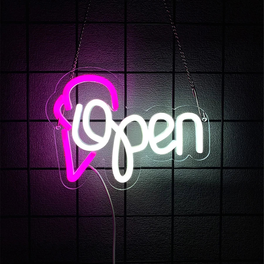 Ice Cream Neon Sign