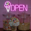 Ice Cream Shop Neon Sign