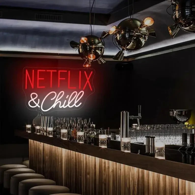 Netflix and Chill LED Neon Sign