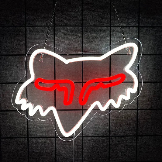 Fox Racing Neon Sign