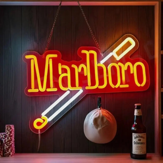 Marlboro Cigarette LED Neon Sign