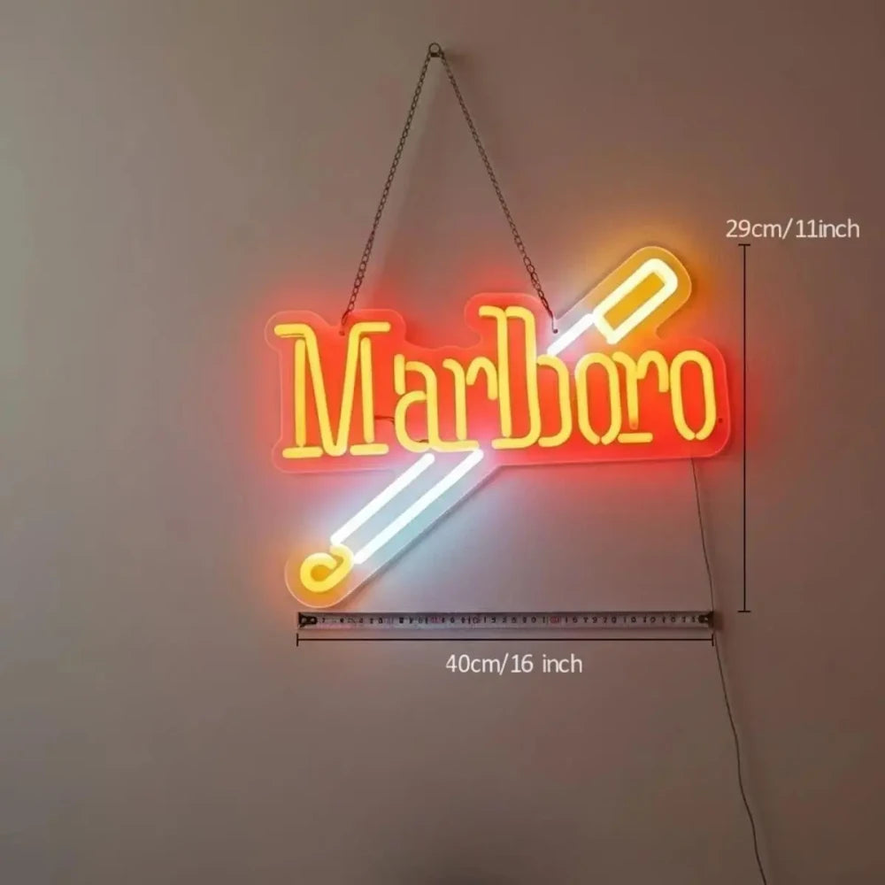 Marlboro Cigarette LED Neon Sign