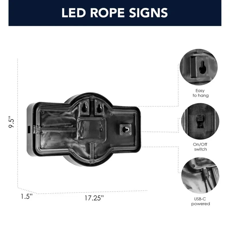 Ford Genuine Parts LED Neon Wall Sign
