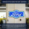 Ford Genuine Parts LED Neon Wall Sign